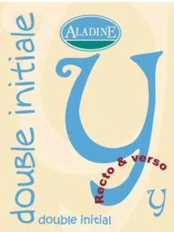 Aladine Cachet Double Initiale Y 2 Cm