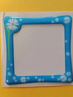 Scrapbooking Album Cadre En Relief Autoadhésif - Fleurs