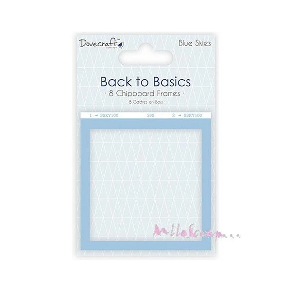 Cadres Photo Cartonnés Bleu - Dovecraft - 8 Pièces 1 Cadres Photo Cartonnés Bleu - Dovecraft - 8 Pièces