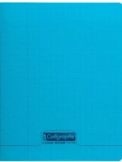 Cahier 17 X 22 Cm - 48 Pages - Séyès - Bleu - Calligraphe