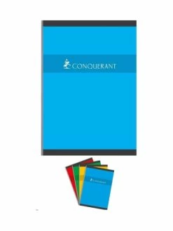 Conquérant 7 Cahier - 210x297 Mm - 192 Pages - 5x5