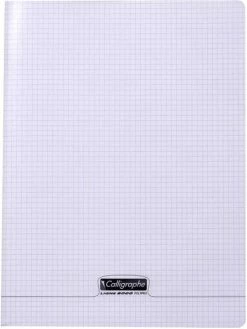 Cahier 24 X 32 Cm - 96 Pages - 5x5 - Incolore - Calligraphe