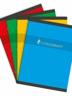 Cahier 24x32 - 192 Pages - 5x5 - Conquérant 7