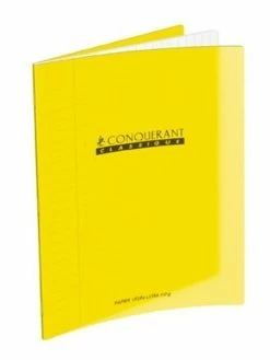 Conquérant Classique Cahier 24x32 - 96 Pages - Séyès - Polypro Assortis - Conquérant