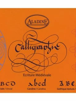 Aladine Cahier Calligraphie Ecriture Médiévale