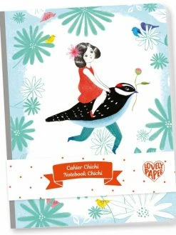 Djeco Cahier Chics Aurélia - 15 X 19,5 Cm - 48 Pages