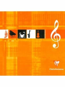 Cahier De Musique 17 X 22 Cm 48 Pages - Paysage - Clairefontaine