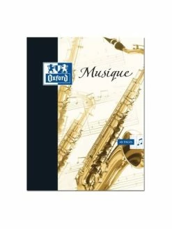 Cahier Musique Et Chant - 17x22 Cm - Oxford - Papeterie Facile