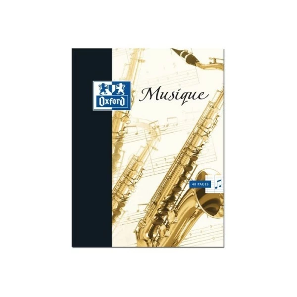 Cahier Musique Et Chant - 17x22 Cm - Oxford - Papeterie Facile 1 Cahier Musique Et Chant - 17x22 Cm - Oxford - Papeterie Facile