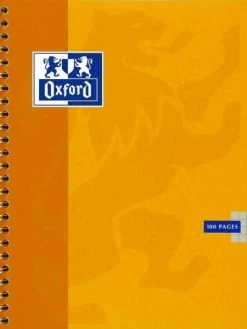 Cahier Reliure Intégrale 100 Pages - 170 X 220 Mm - 5x5 - Oxford