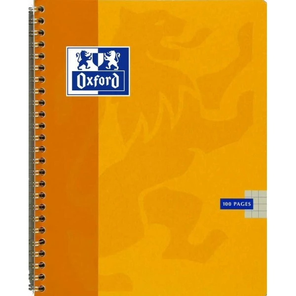 Cahier Reliure Intégrale 100 Pages - 170 X 220 Mm - 5x5 - Oxford 1 Cahier Reliure Intégrale 100 Pages - 170 X 220 Mm - 5x5 - Oxford