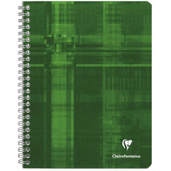 Cahier Spirale - Couverture Cartonnée - 17X22 - Int Seyes - Clairefontaine 2 Cahier Spirale - Couverture Cartonnée - 17X22 - Int Seyes - Clairefontaine – Image 2