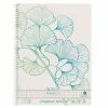 Cahier Spiralé GREENline "Ginkgo" - A4 - 5x5 + M - Herlitz