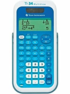 Texas Instruments Calculatrice Scolaire "TI-34 Multi View"