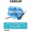 CANSON - Bloc De Dessin "Graduate Aquarelle" - A5 - Blanc