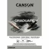CANSON - Bloc De Dessin "Graduate Mixed Media" - A5 - Gris