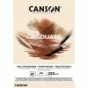 CANSON - Bloc De Dessin "Graduate Mixed Media" - A5 - Naturel