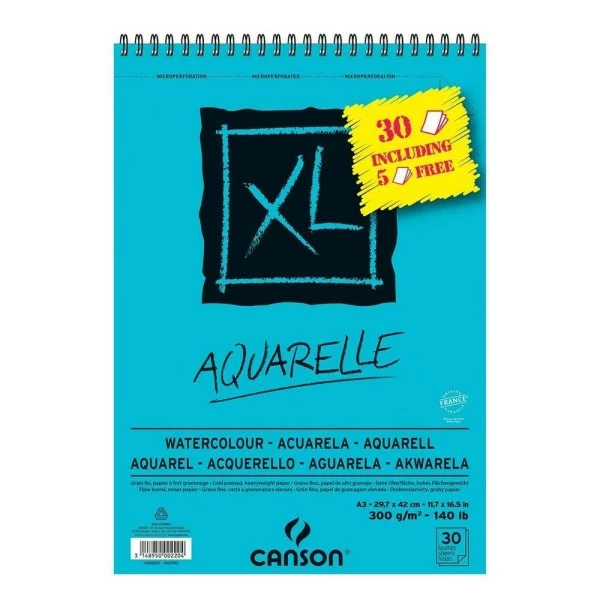 CANSON - Bloc "XL Aquarelle" - Promo - A3 1 CANSON - Bloc "XL Aquarelle" - Promo - A3