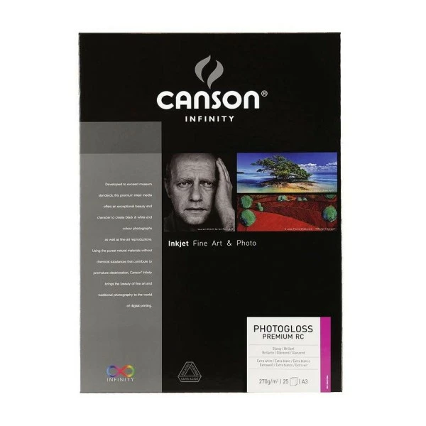 CANSON INFINITY - Papier Photo "PhotoGloss Premium RC" - A3 1 CANSON INFINITY - Papier Photo "PhotoGloss Premium RC" - A3