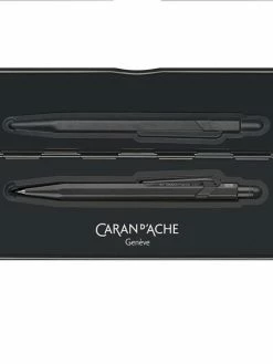 CARAN D'ACHE - Porte-mines 844 Black Code, 0,07 Mm - Noir