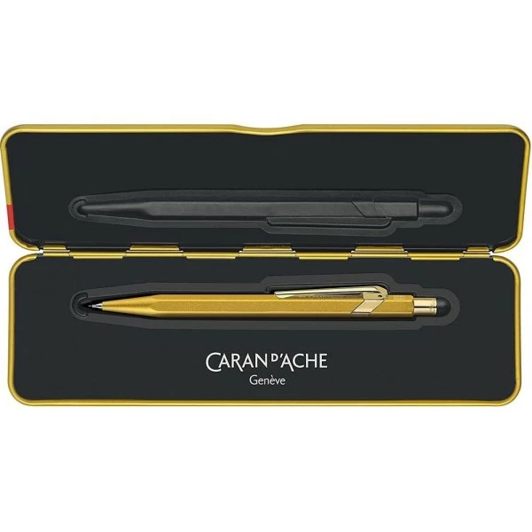 CARAN D'ACHE - Porte-mines 844 Goldbar, 0,07 Mm - Or 1 CARAN D'ACHE - Porte-mines 844 Goldbar, 0,07 Mm - Or