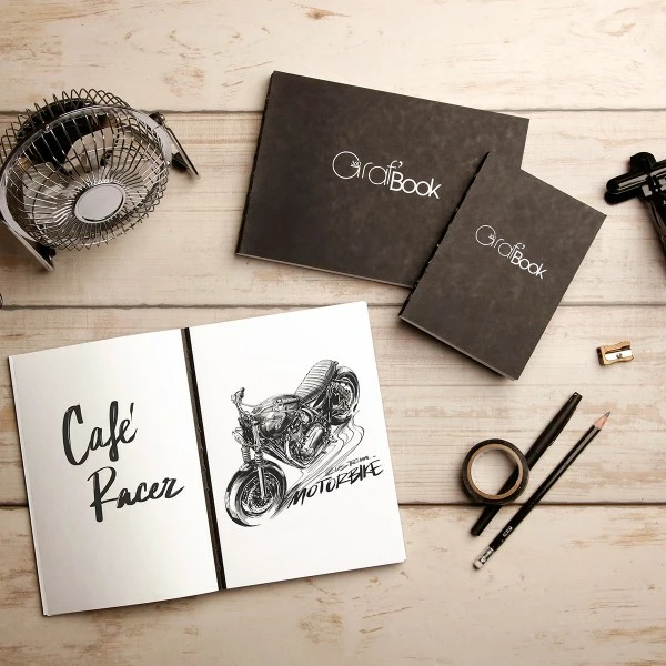 CLAIREFONTAINE Carnet à Dessin Graf'Book 360° - A4 - 200 Pages 4 CLAIREFONTAINE Carnet à Dessin Graf'Book 360° - A4 - 200 Pages – Image 4