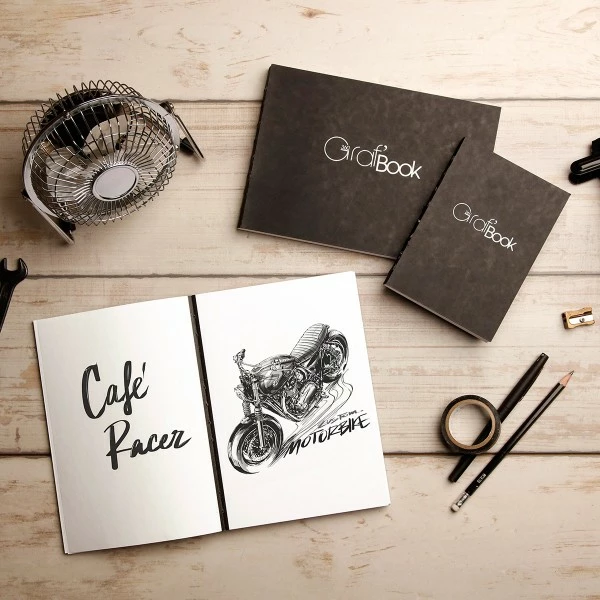 CLAIREFONTAINE Carnet à Dessin Graf'Book 360° - A6 - 200 Pages 4 CLAIREFONTAINE Carnet à Dessin Graf'Book 360° - A6 - 200 Pages – Image 4