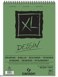 Carnet A4 Canson XL - Dessin - 50 Feuilles