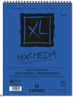 Carnet A5 Canson XL - Mix-Media - 15 Feuilles