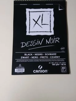 Carnet De Dessin Noir Canson A3 -V-Zug shop carnet de dessin noir canson a3 p 2