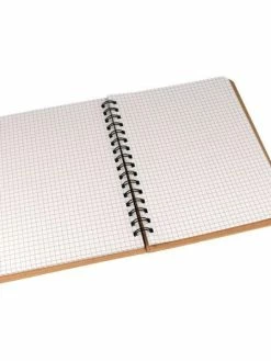 Artemio Carnet De Notes Kraft Quadrillé Avec Spirales 5 Artemio Carnet De Notes Kraft Quadrillé Avec Spirales -V-Zug shop carnet de notes kraft quadrille avec spirales p 3