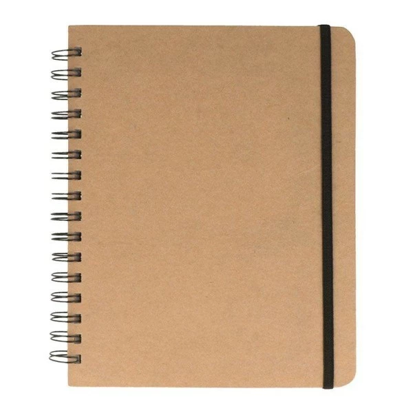 Artemio Carnet De Notes Kraft Quadrillé Avec Spirales 1 Artemio Carnet De Notes Kraft Quadrillé Avec Spirales