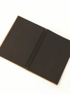Graine Créative Carnet Kraft à Spirales - Papier Noir - 18 X 13 Cm 4 Graine Créative Carnet Kraft à Spirales - Papier Noir - 18 X 13 Cm -V-Zug shop carnet kraft a spirales papier noir 18 x 13 cm p 2