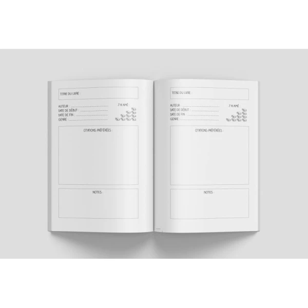 TOTO Carnet Où J'en Suis Dans Mes Livres 2 TOTO Carnet Où J'en Suis Dans Mes Livres – Image 2