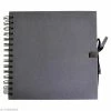 Carnet Scrapbook Artemio 30 X 30 Cm - Noir - 40 Feuilles
