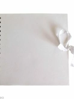 Artemio Carnet Scrapbooking 20 X 20 Cm - Blanc - 40 Feuilles