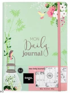 Draeger By Toga Carnet Spécial Bullet Journal A5 - Mon Daily Journal - 192 Pages