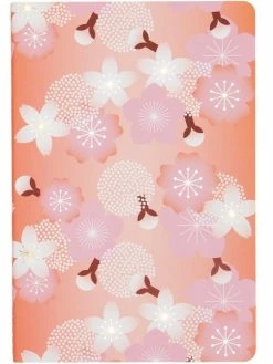 Carnets De Notes Sakura Rico Design - Orange Et Bleu - 14,5 X 21 Cm - 2 Pcs -V-Zug shop carnets de notes sakura rico design orange et bleu 145 x 21 cm 2 pcs p 3