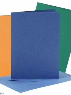 Creativ Company Cartes 10,5 X 15 Cm Et Enveloppes - 6 Sets