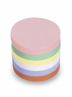 Magnetoplan Cartes De Communication - Rond 100 Mm - Assorties