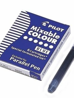Cartouches D'encre Pilot Pour Parallel Pen - Bleu - 6 Pcs
