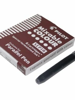 Cartouches D'encre Pilot Pour Parallel Pen - Sepia - 6 Pcs