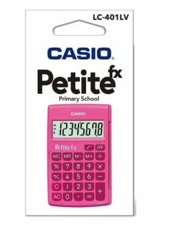 CASIO - Calculatrice LC-401 LV-BU "Petite Fx" - Rose