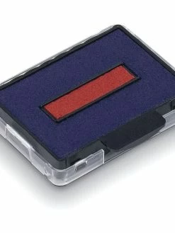 Trodat® Cassette D'encrage 6/50/2 - Bleu/Rouge - Pack De 2