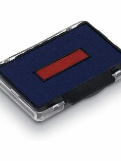 Trodat® Cassette D'encrage 6/53/2 - Bleu/Rouge - Pack De 2