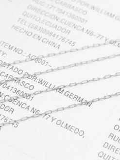 Czech Beads Exclusive Chaîne De Bijoux Rectangle De Couleur Argent 1yard 0,9m Résultats De Bijoux à Bricoler Soi-Même En A -V-Zug shop chaine de bijoux rectangle de couleur argent 1yard 09m resultats de bijoux a bricoler soi meme en a p 2