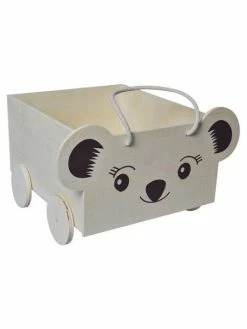 Artemio Chariot En Bois - Koala - 34 X 30 X 20,5 Cm