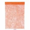 Artif Chemin De Table Intissé Orange, Largeur 23 Cm, Longueur 20 M, Décoration De Table Non Tissé