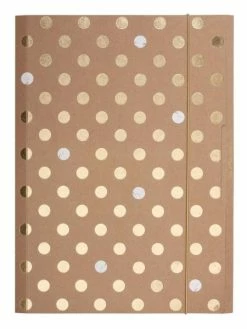 Chemise à élastiques "Pure Glam" - A4 - Kraft - Herlitz