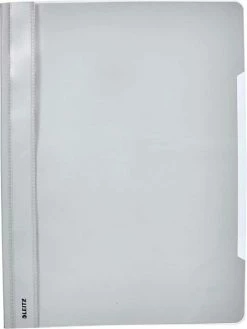 Leitz Chemise à Lamelle "Standard" - A4 - PVC - Blanc